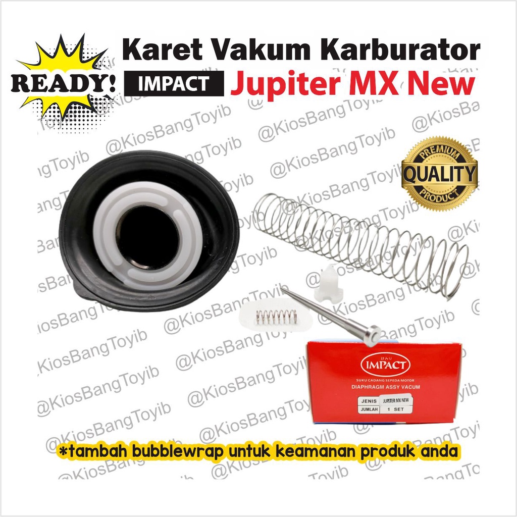 Diaphragm Assy Vacum (Karet Vakum Karburator) Jupiter MX New -IMPACT-