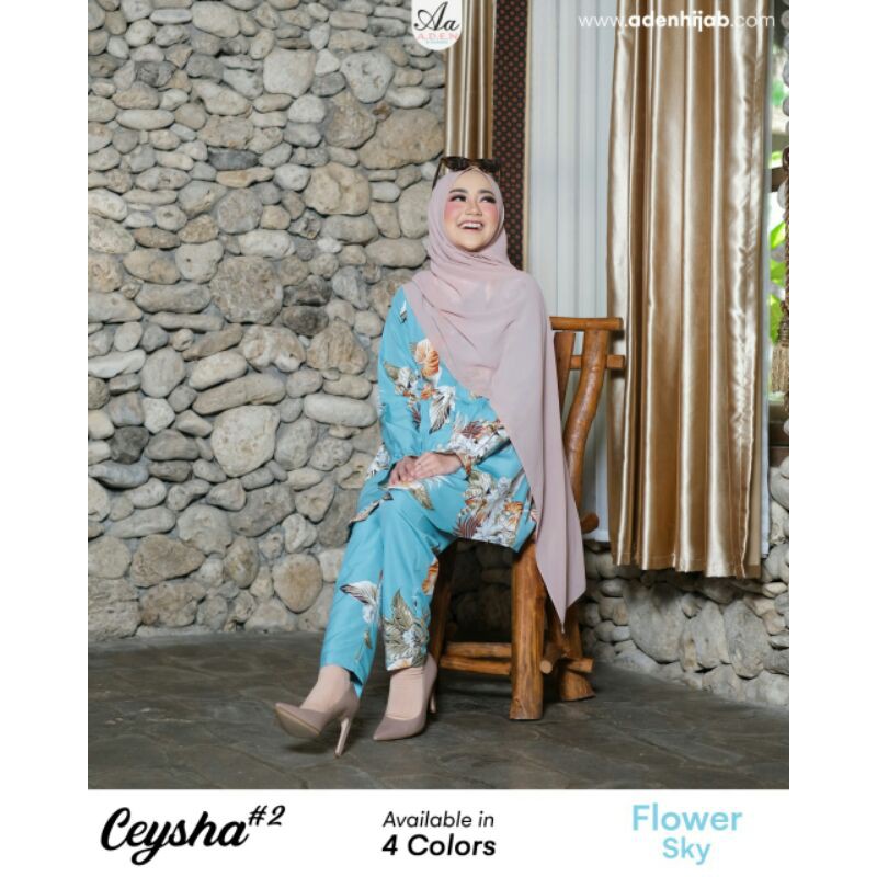 CEYSHA ONE SET By ADEN #READY STOCK#