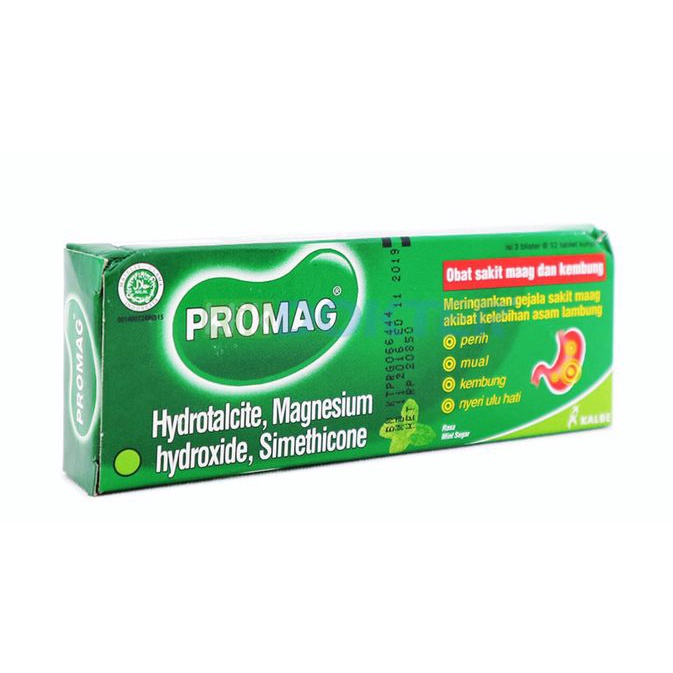 PROMAG TABLET OBAT MAAG // PROMAG STRIP ISI 30 TABLET