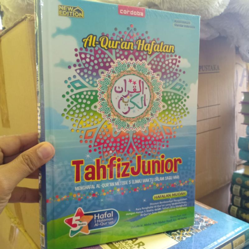Al Quran Tahfiz Junior Terjemah Dan Tajwid Warna Quran Hafalan Untuk Anak Hafazan Junior Indonesia
