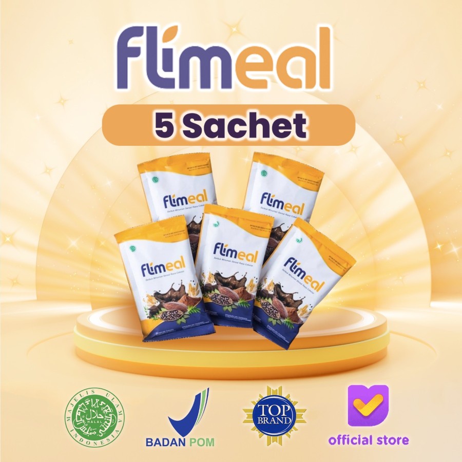 Flimeal Flimty Minuman Sereal Pengganti Makan 5 sachet