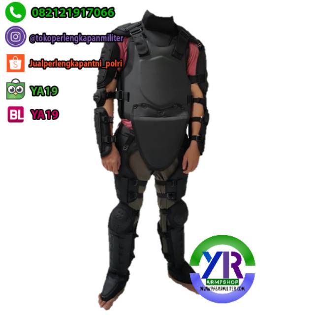 Rompi Anti Riot Control Suit / Body Protector TAT-RCS-1 / ROMPI PHH