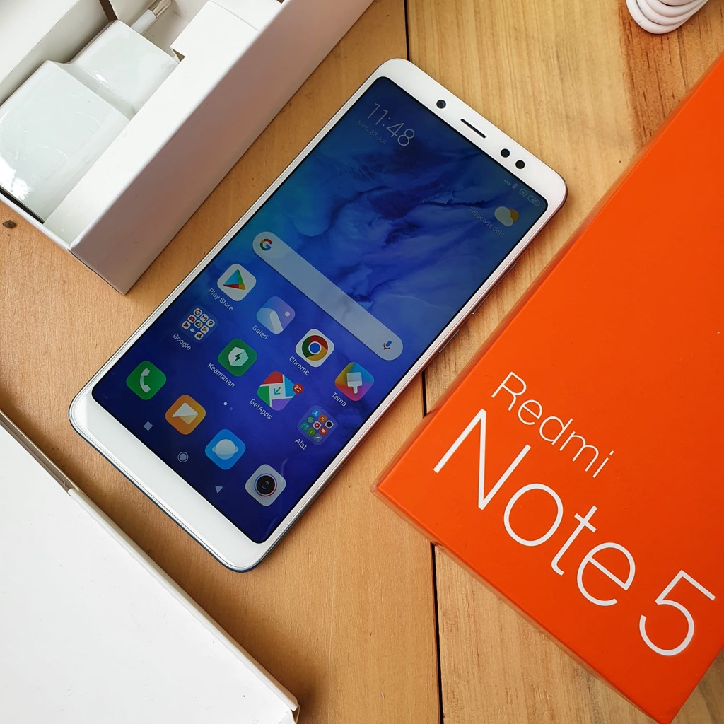 XIAOMI REDMI NOTE 5 SECOND 3/32GB & 4/64GB HANDPHONE SECOND HP SEKEN HP BEKAS HP MURAH