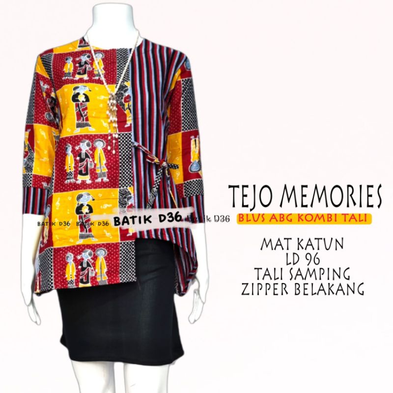 BLOUSE KOMBI | TEJO MEMORIES | ABG JUMBO | TALI SAMPING | KATUN SOLOAN