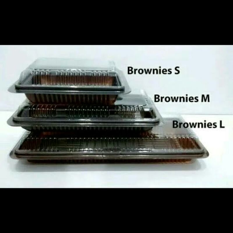 Jual Mika Kue Brownies Tersedia Uk S,M,L ( Isi 10Pcs ) | Shopee Indonesia