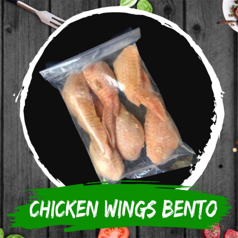 

Chicken Wings Bento