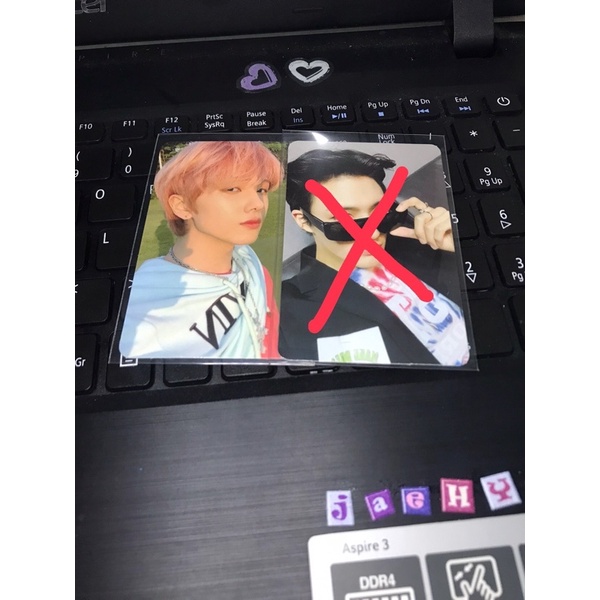 [BOOKED]pc jisung epoxy hello future