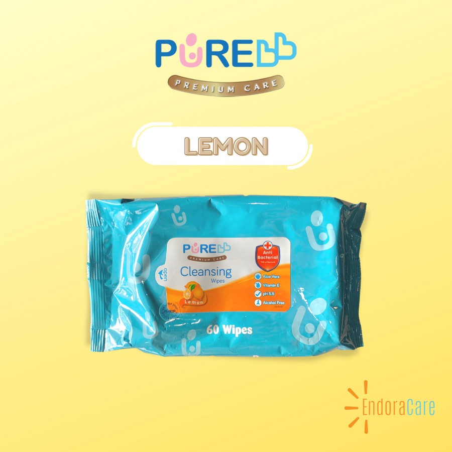 Pure BB Cleansing Wipes 60's