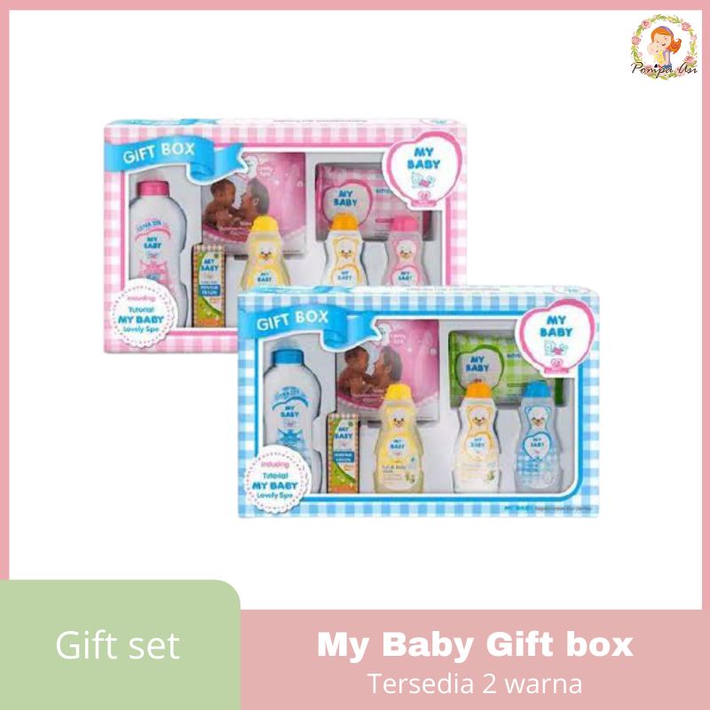 My Baby Gift Set Box Hampers Paket Perlengkapan Perawatan Mandi Bayi New Born Set Untuk Kado Hadiah By Mallpompaasi