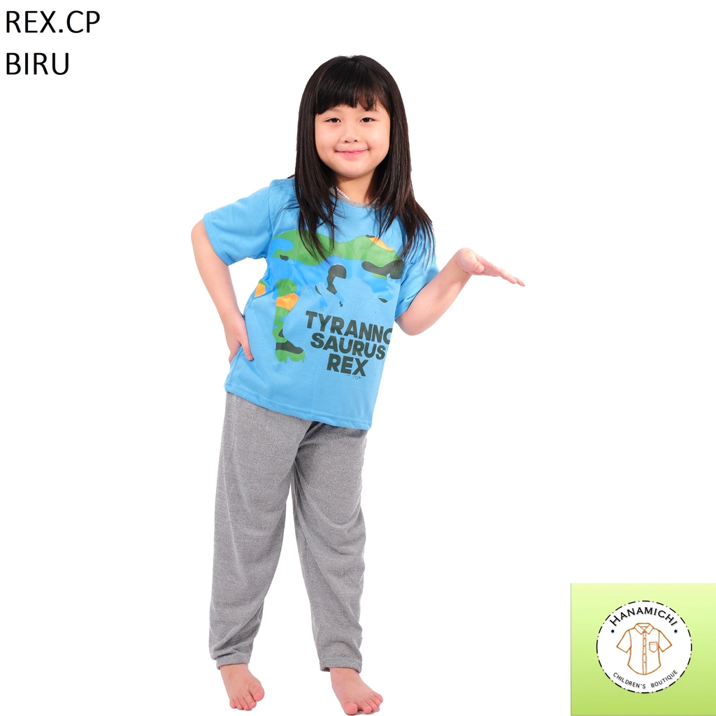 Hanamichi REX.CP Baju Tidur Anak Lengan Pendek