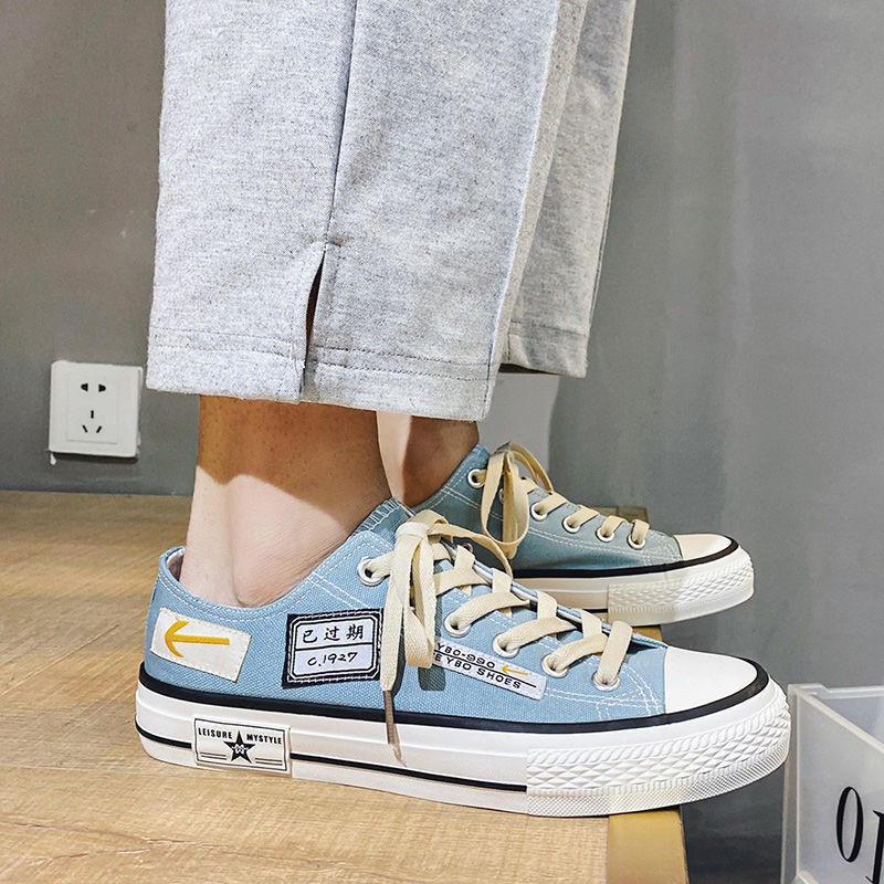 SN113 Sepatu Canvas Tali  Sneakers Wanita