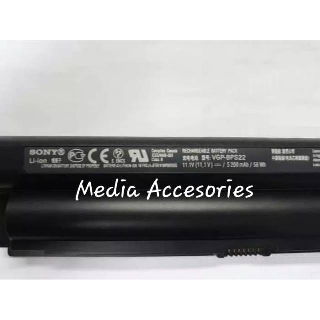 Baterai SONY VAIO ORIGINAL