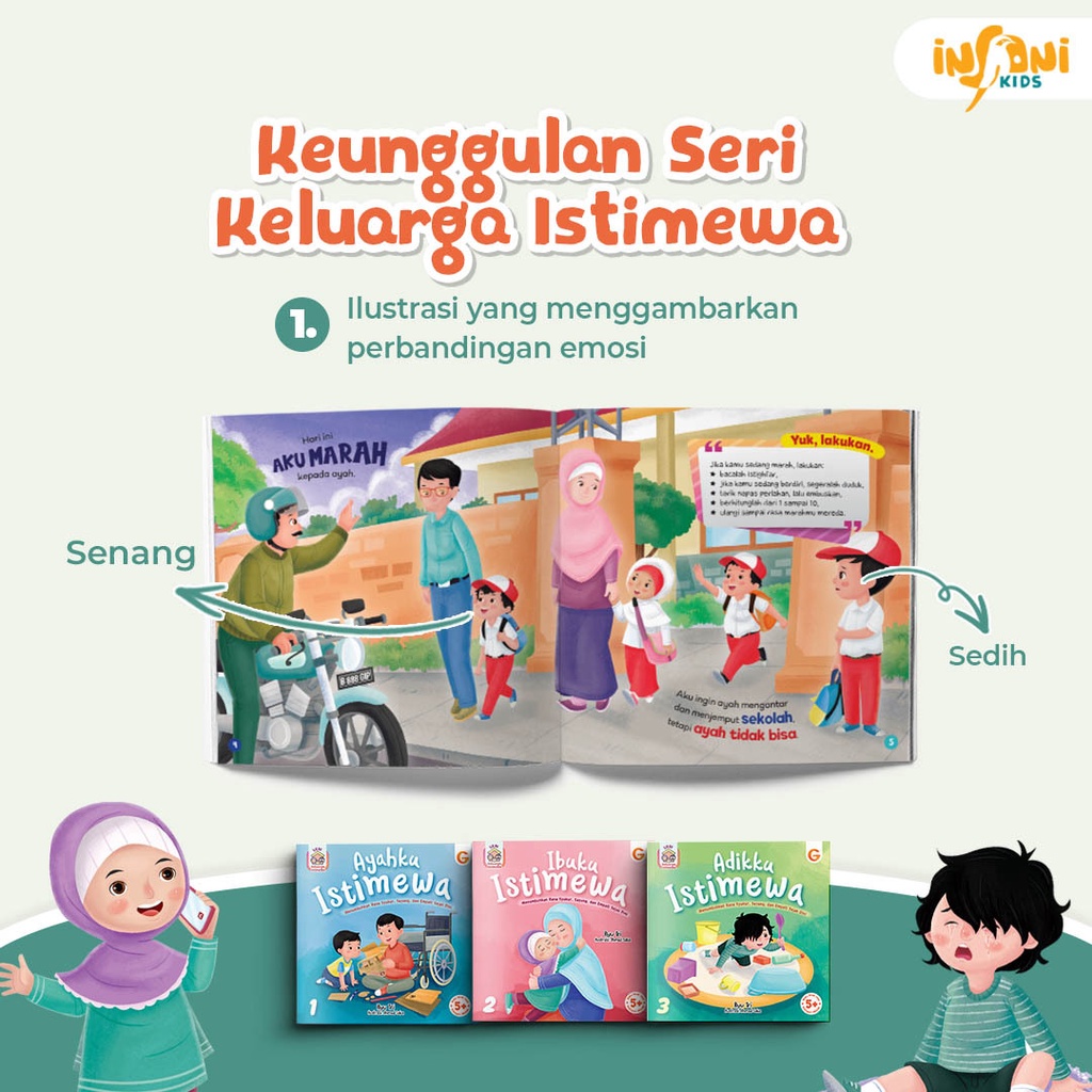 Buku 1 Set Seri Keluarga Istimewa - Gema Insani 100% Original