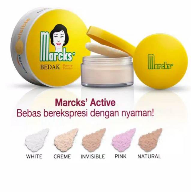 (BPOM) BEDAK MARKS BEAUTY POWDER /BEDAK TABUR MARKS