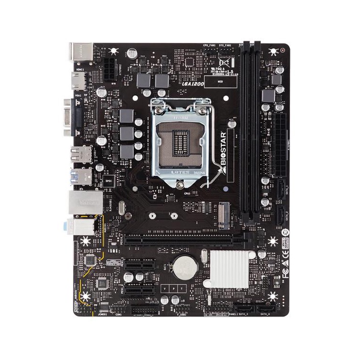Biostar H410MH Motherboard intel gen 10 10th H410M Chipset h410 1200