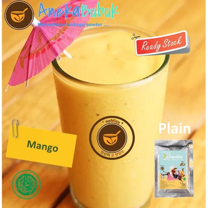 

BUBUK MINUMAN 7 POWDER RASA MANGO - PLAIN 1KG