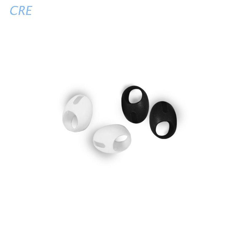 Cre 3 Pasang Cover Eartip Earphone Bahan Silikon Untuk Airpods Pro