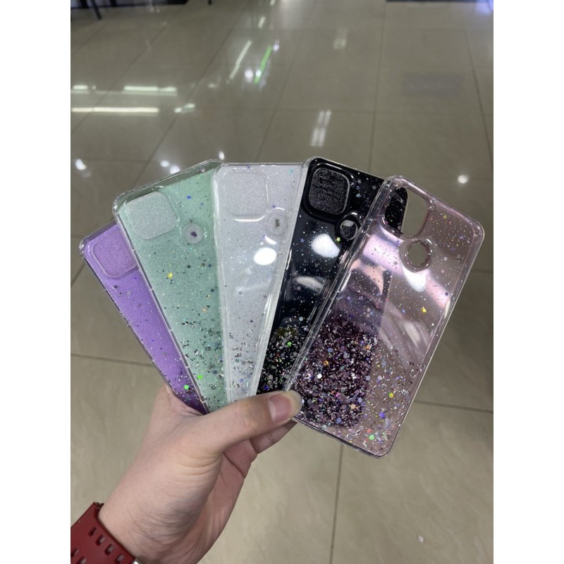 CASE GLITER PREMIUM CASE REALME C30/C31/C35/C21/C20/8/8 PRO/5/REALME 5I/REALME C3/REALME 3/3 PRO