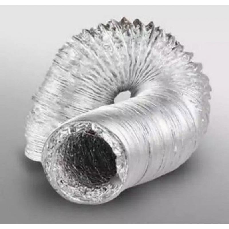 Flexible ac ducting exhaust 12 inch cerobong angin 10meter