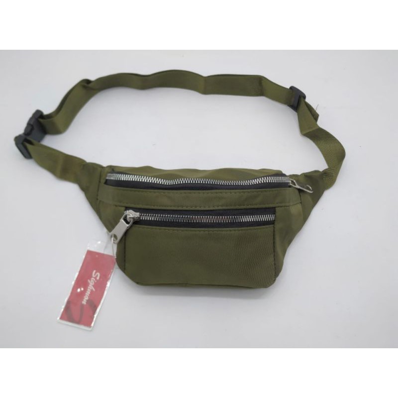 Tas waist bag import Shigmon 0013#