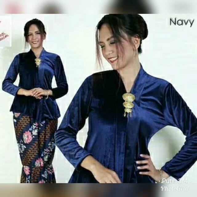 Kebaya Bludru Kartini Murah Sekali