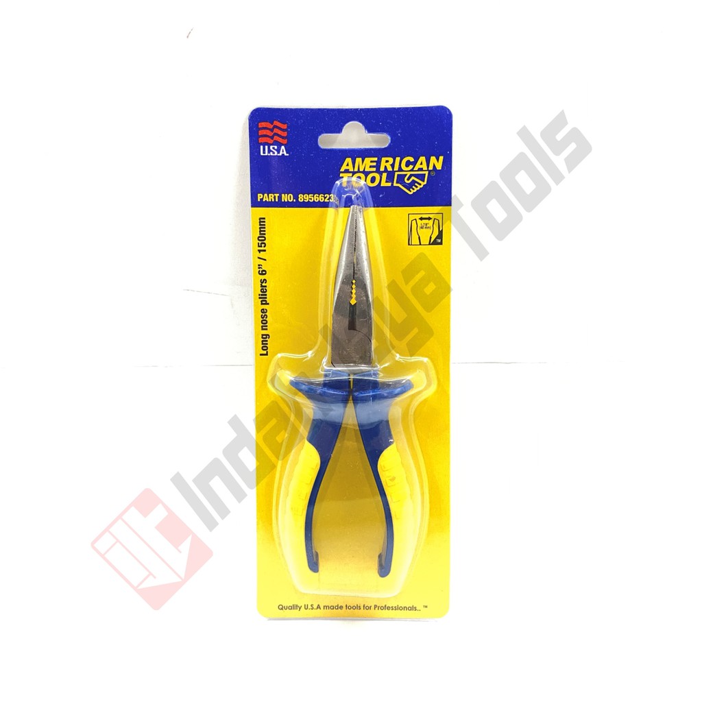 AMERICAN TOOL Tang Lancip 6 8 Inch - Long Nose Pliers