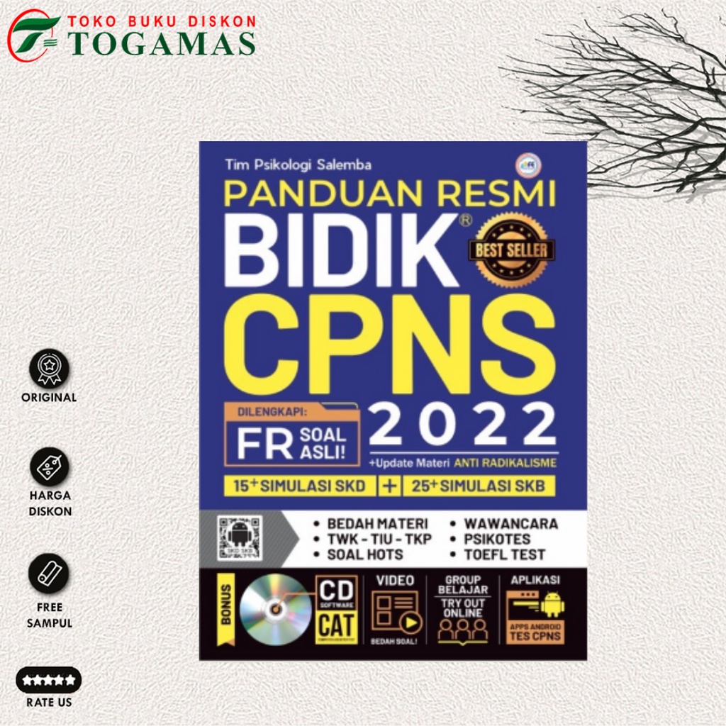 Jual Panduan Resmi Bidik Cpns Shopee Indonesia