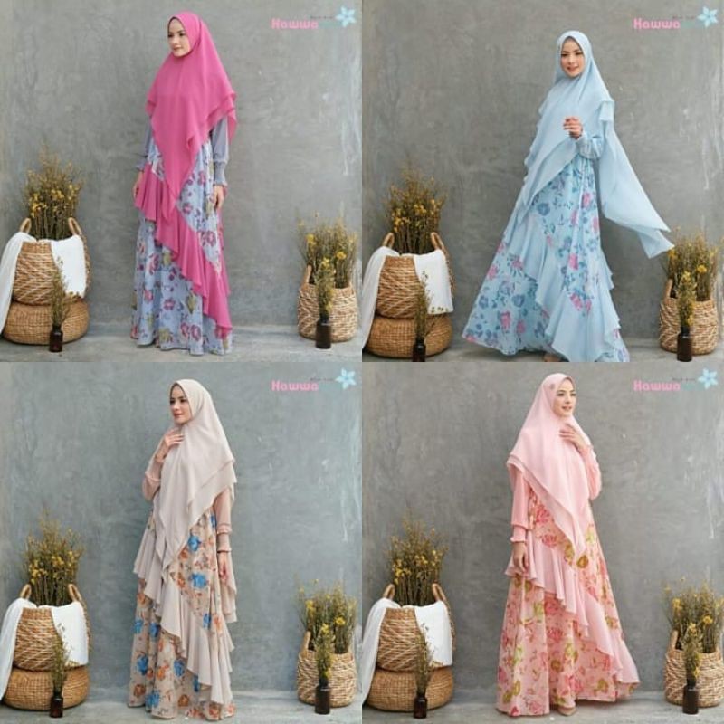 Rose syar'i by Hawwa Aiwa SALE