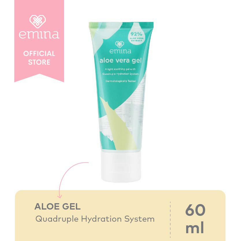 (READY &amp; ORI) Emina Aloe Vera Gel With Quadruple Hydration System Hand Sanitizer / Face Mist