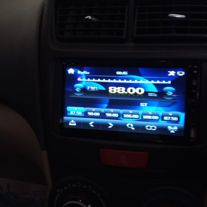 HEADUNIT DOUBLEDIN TV DVD MOBIL SKELETON SKT-8722