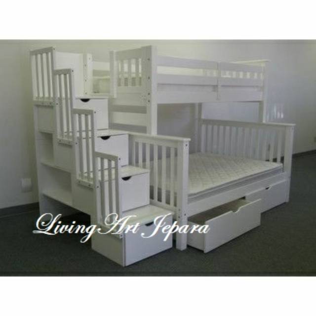 Dipan duco tingkat mahoni+mdf || dipan anak tingkat