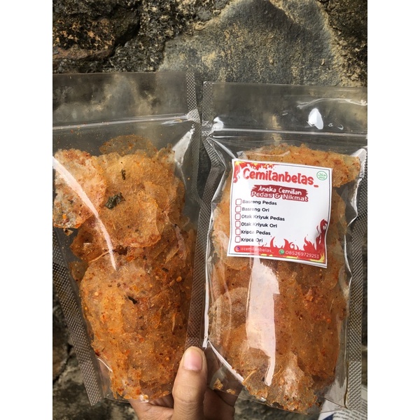 

keripik kaca pedas 70g