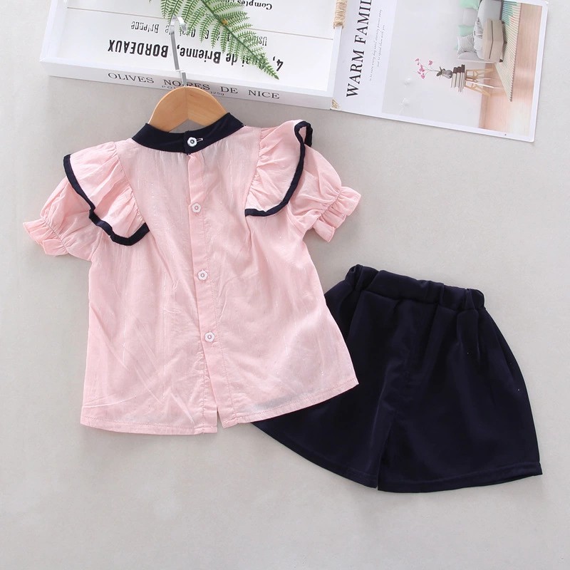 Setelan Baju Anak Perempuan Balita Import 2 - 6 thn Set Kaos Anak Cewek / Kualitas Premium GBLINK STLNG18