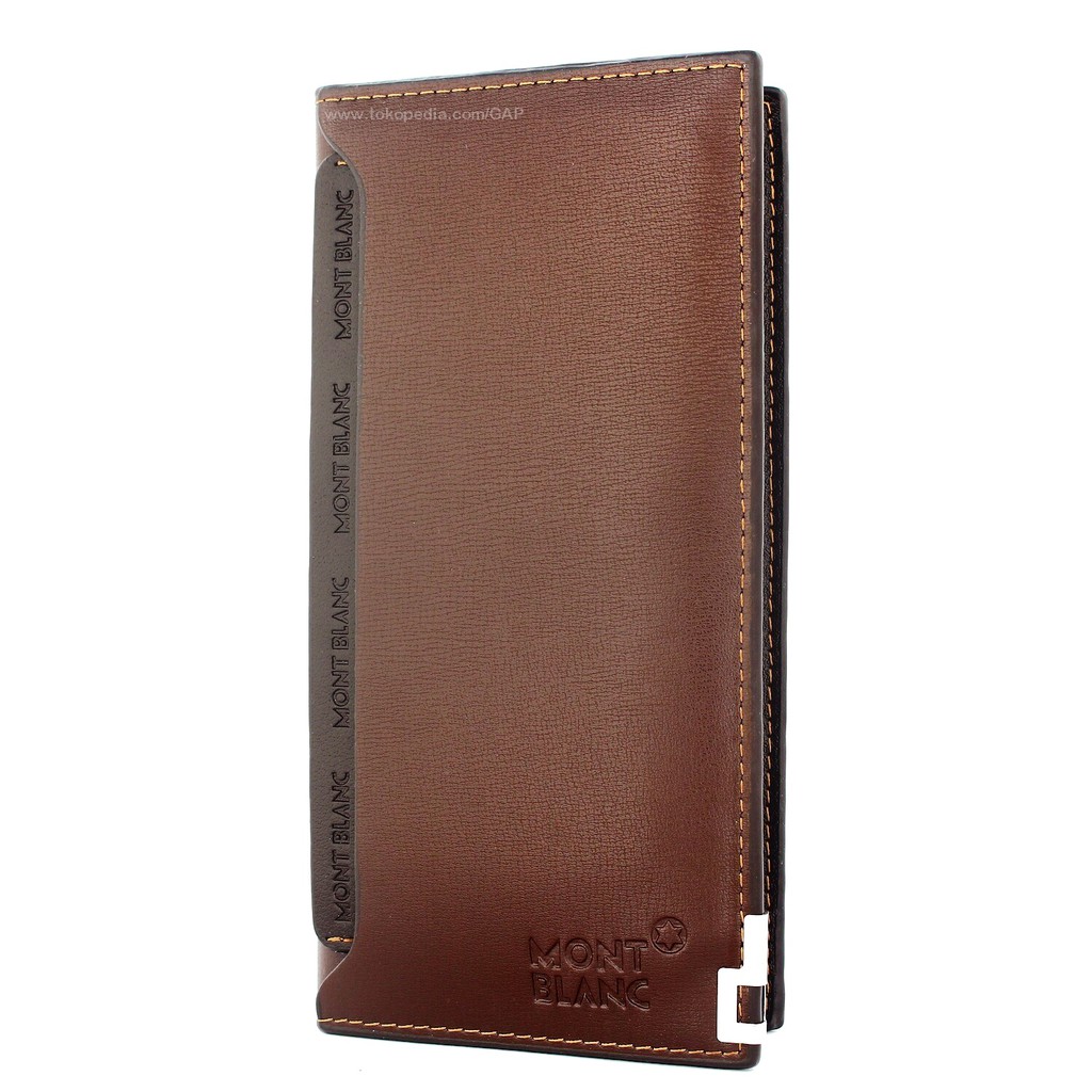 DOMPET KULIT PRIA PANJANG IMPORT BRANDED PROMO | MB WALLET MEISTER BLACK BROWN LONG WALLET PREMIUM