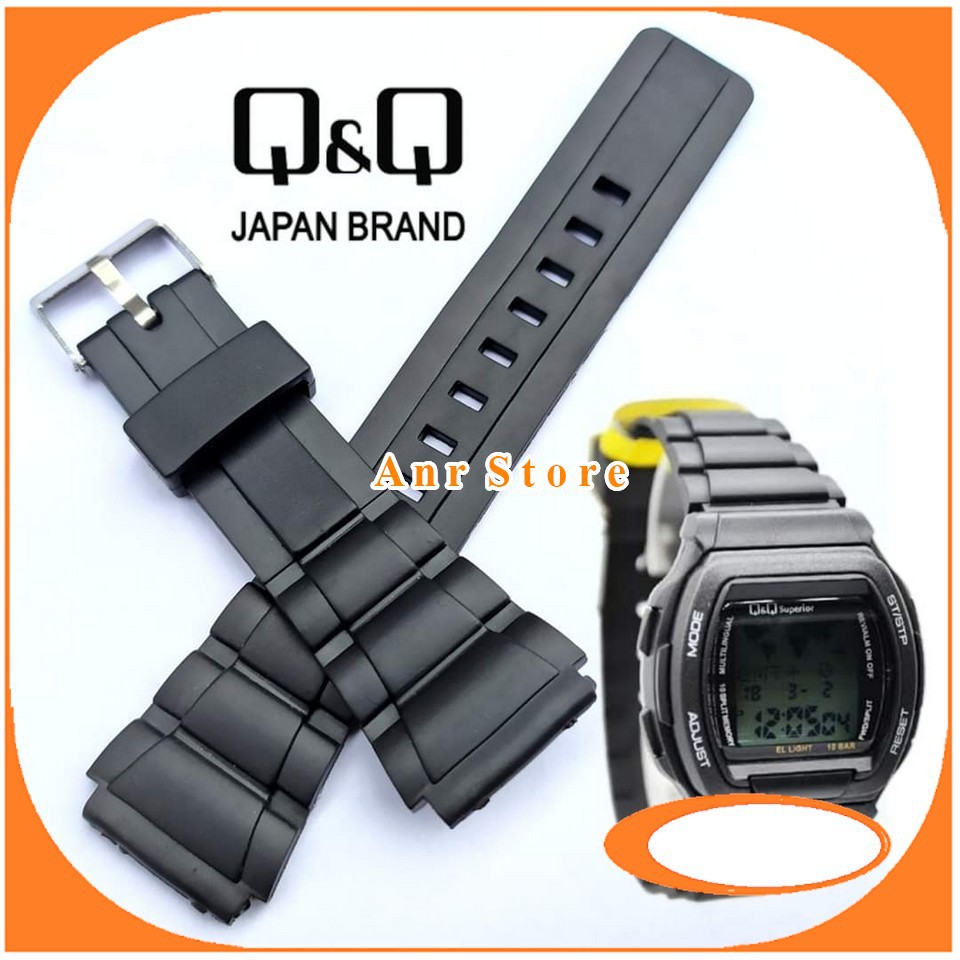 TALI JAM TANGAN Q&amp;Q DATABANK SUPERIOR MMW3P101Y STRAP