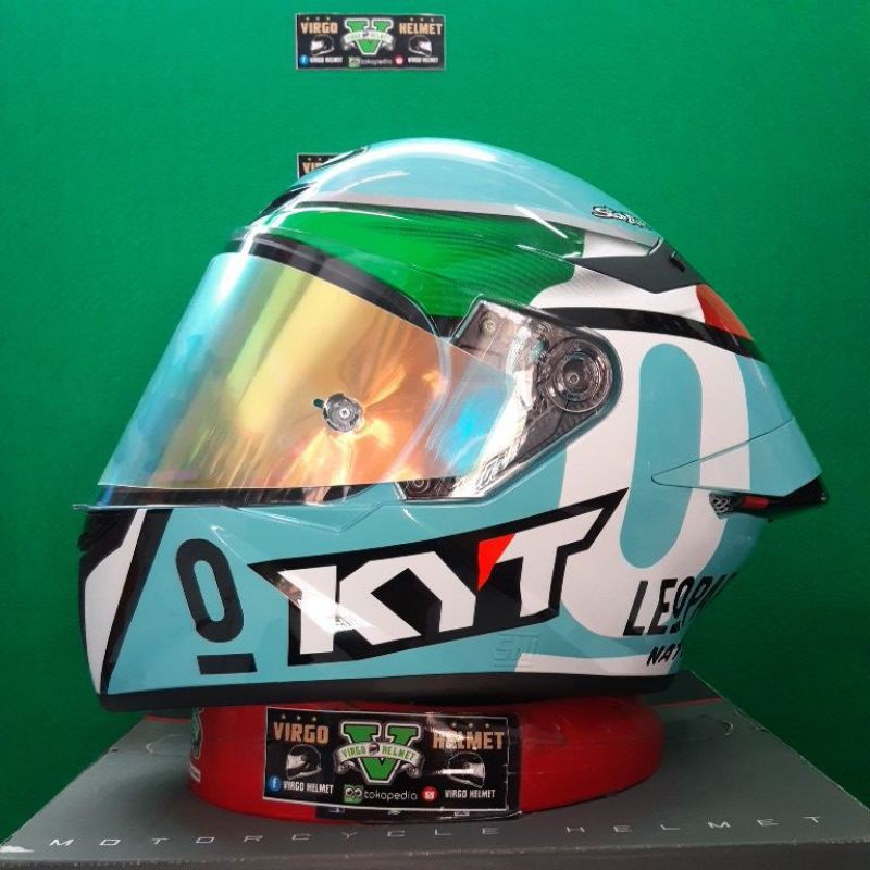 kyt helm tt course dalaporta +paket ganteng original kyt tt