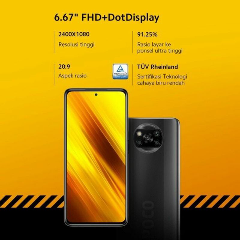 Xiaomi Poco X3 Pro 6/128GB + 8/268GB Garansi Resmi