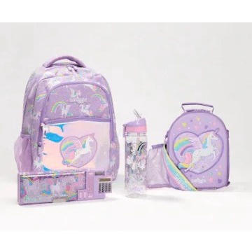 Smiggle Unicorn Beyond Backpack Bottle Pencil Case