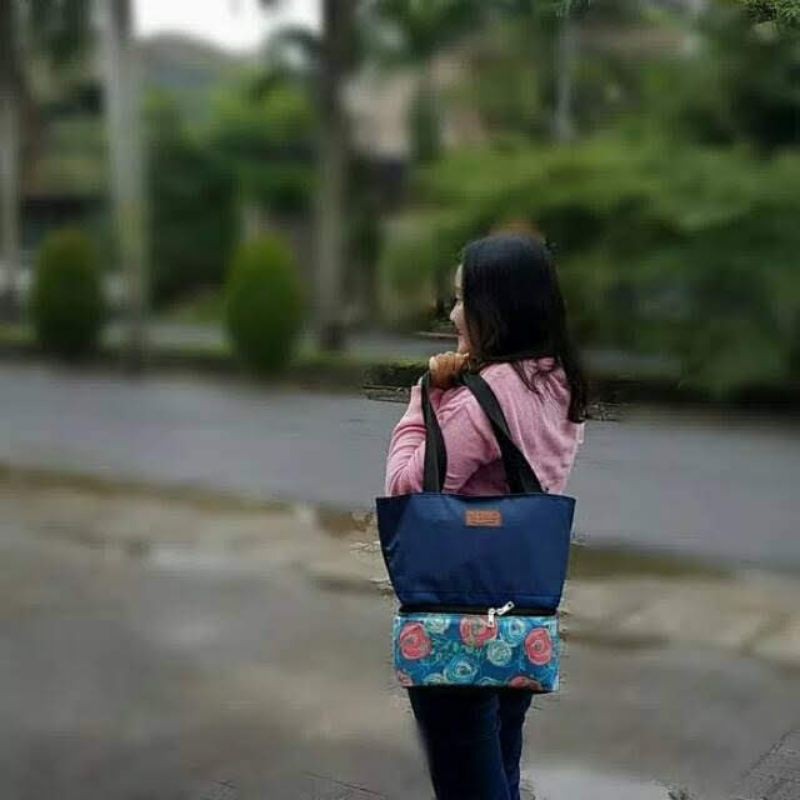 TAS ASI   COOLER BAG ASIB + 1POMPA ASI + 3 BOTOL + 3 ICE GEL  RIRIN (0812) s1