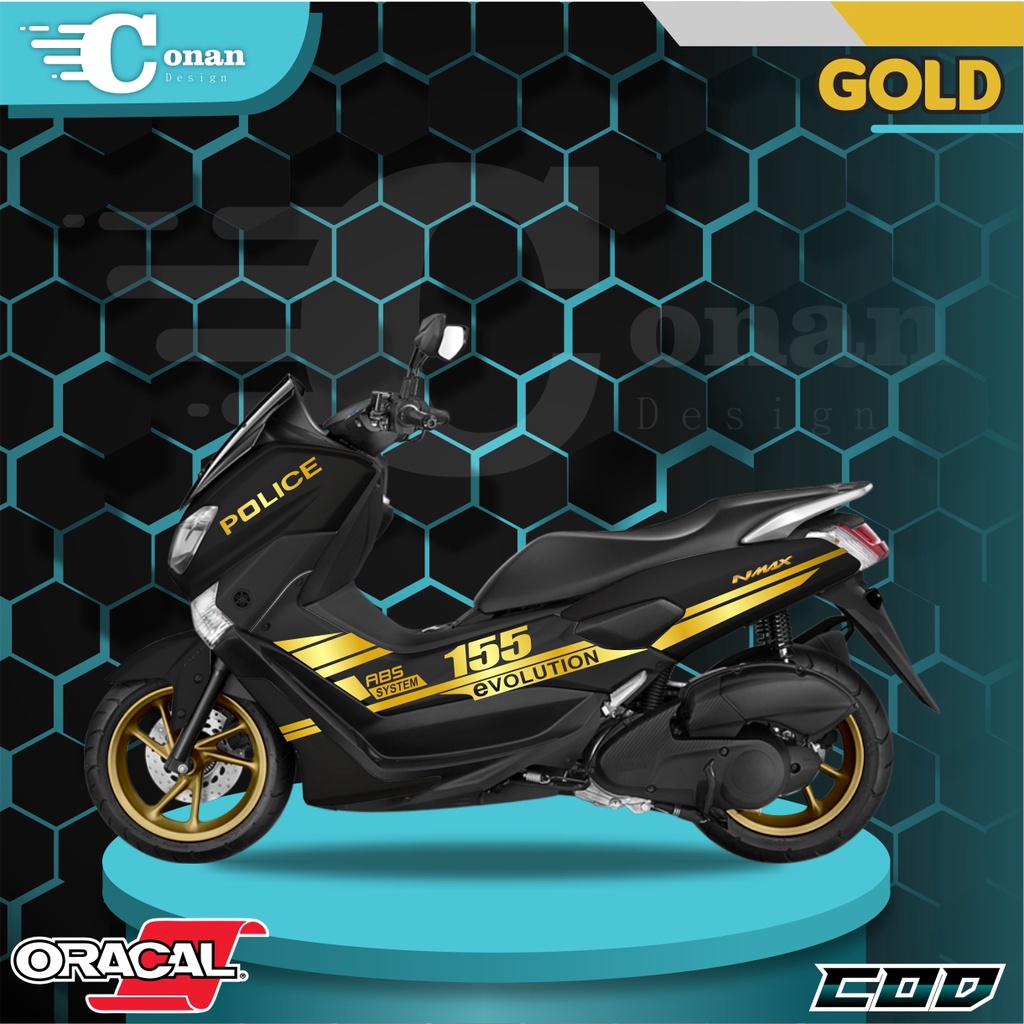 Aksesoris Motor Nmax Cutting Sticker Nmax Stiker Motor Nmax Striping Nmax 2019 All Nmax - NMxGS24