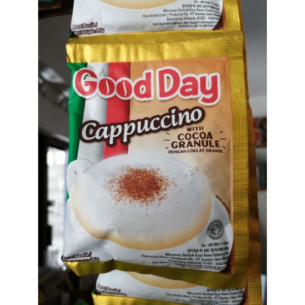 

Good Day Cappuccino / Kopi Good Day