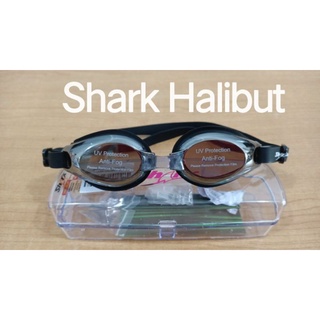 Kacamata renang dewasa goggles anti fog UV protection Shark Halibut