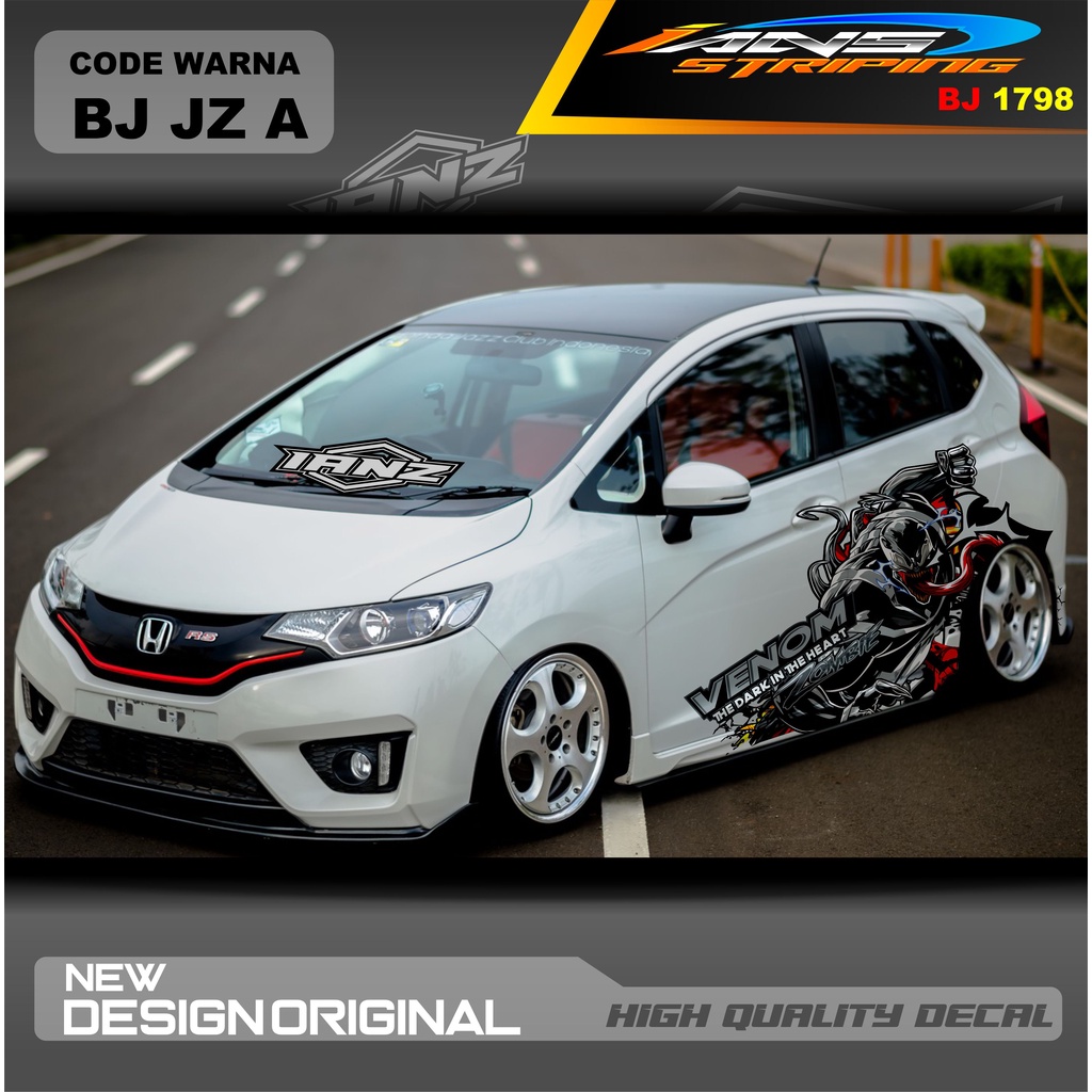 STIKER MOBIL HONDA JAZZ MOBIL AGYA AYLA AVANZA DLL / STIKER VARIASI MOBIL / DECAL STIKER MOBIL