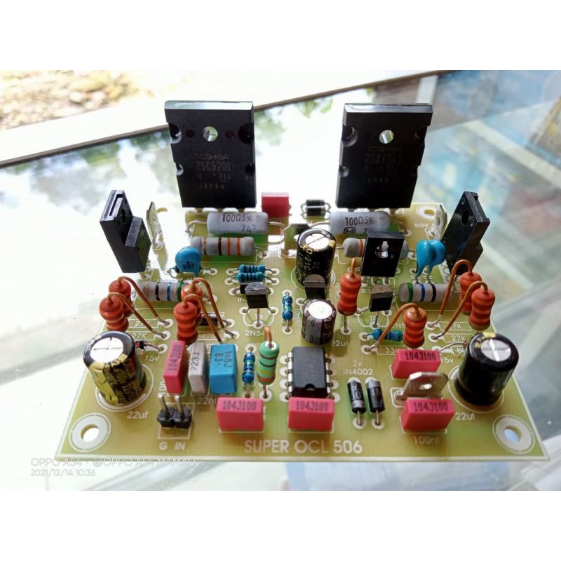 DRIVER SUPER OCL 506 BALAP KOMPONEN HIGH QUALITY POWER AMPLIFIER