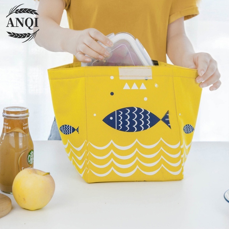 ANQI 1888 Tas Bekal Karakter Tas Makan Anti Dingin Lunch Bag Bahan Oxford Tas Bekal Anti Air VS-7