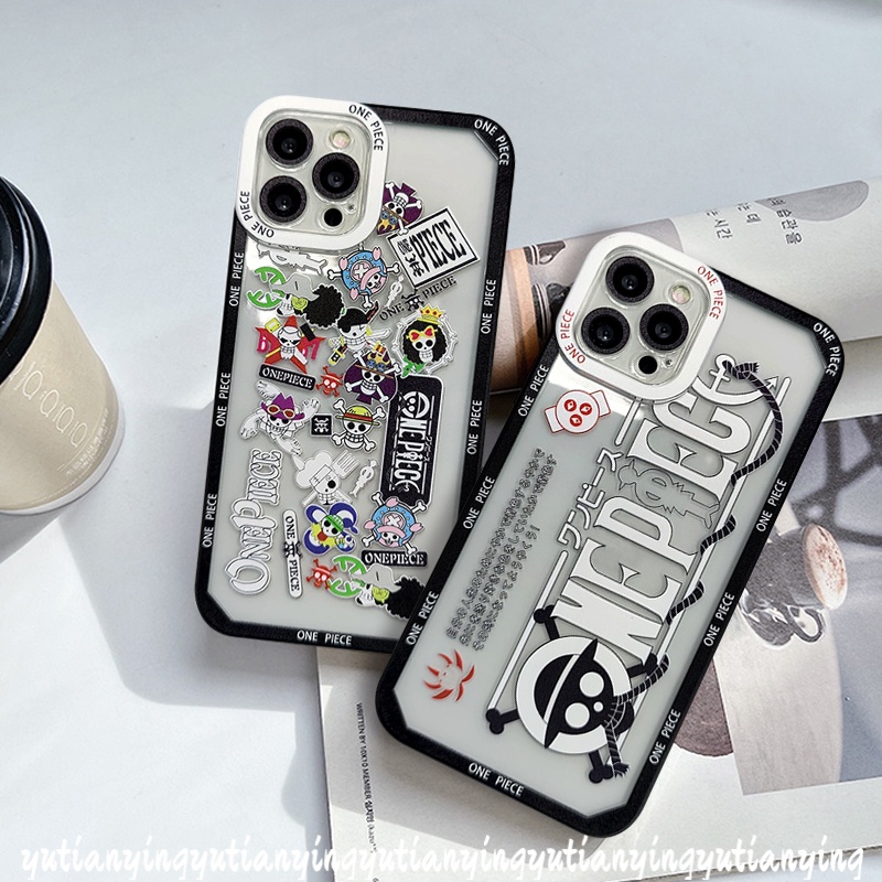 Soft Case TPU Transparan Motif Kartun One Piece Untuk Infinix Hot 11 9 10 Play Smart 5 6 Hot 10Lite 11s