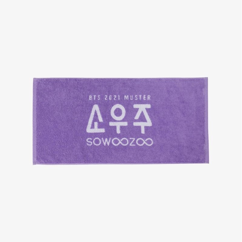 HANDUK SOWOOZOO BTS TOWEL UNOFFICIAL