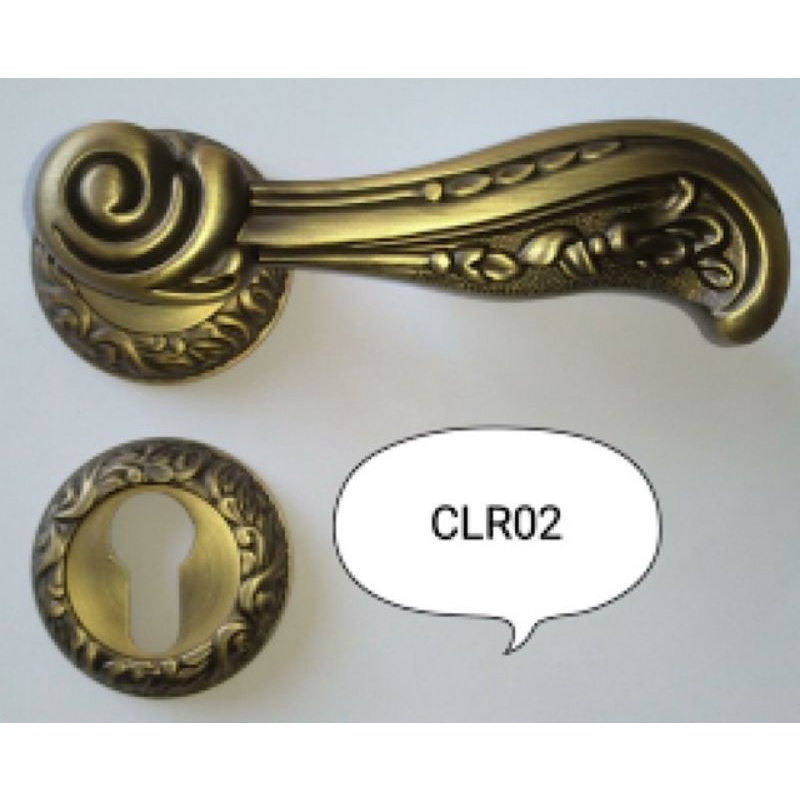 Handle Pintu Roses SES Spain Antique Brass/Gagang Pintu/Handle Pintu