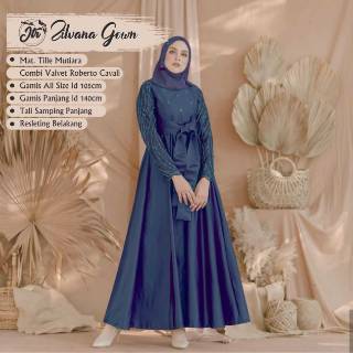 bayar di  tempat cod Baju  muslimah gamis  wanita longDress 