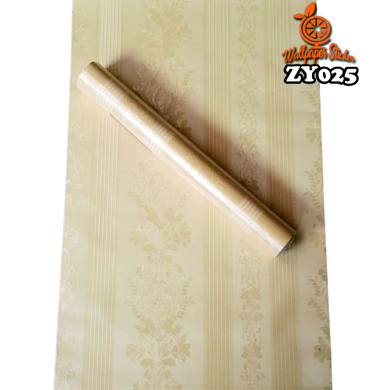 Wallpaper Dinding 3D - Stiker Dinding Kamar Wallstiker Aesthetic ZY Ukuran 45Cm X 10M-ZY025